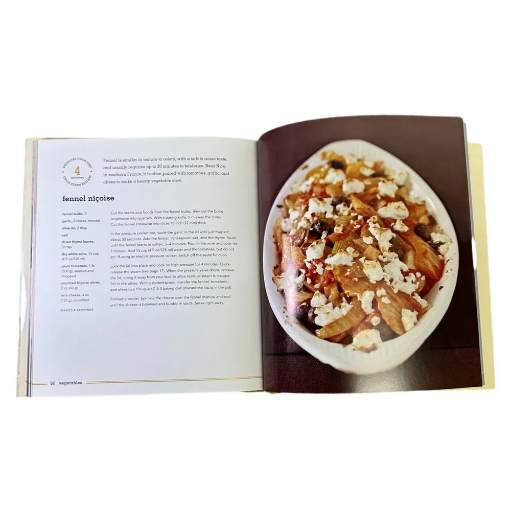 The Pressure Cooker Cookbook: Homemade Meals in Minutes Book by Tori Ritchie